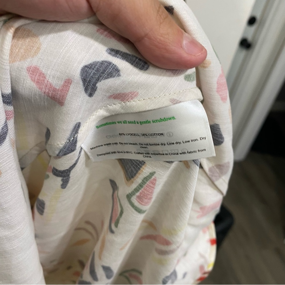 MM Lafleur Oona Dress Rhythm Print Artsy‎ Sleeveless Size 8 - Picture 5 of 7